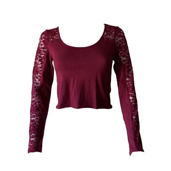 fairycore cropped lace blouse  - Picture 1 of 4